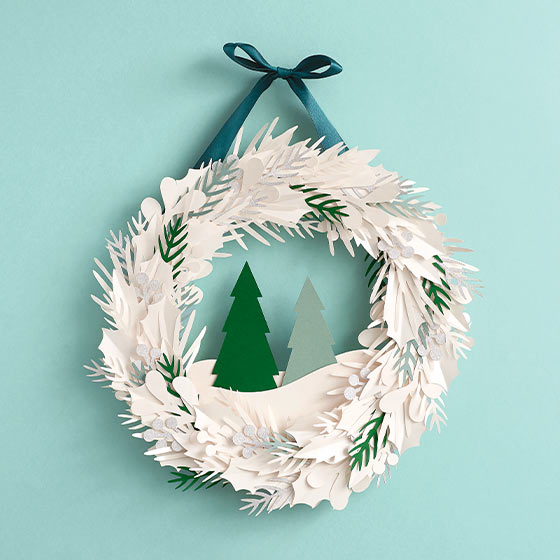 Winter Wreath Craft
