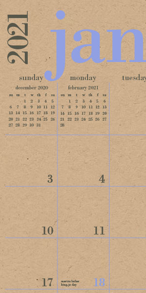 Paper Source Great Big Calendar