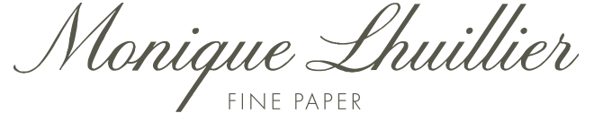 Monique Lhuillier by Paper Source Logo