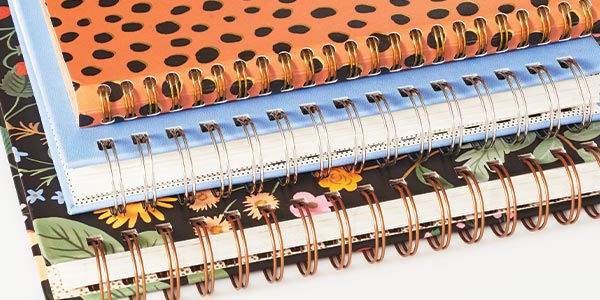 spiral binding on planners