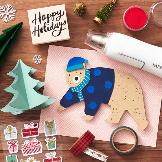 An Array of Holiday Crafts by Paper Source